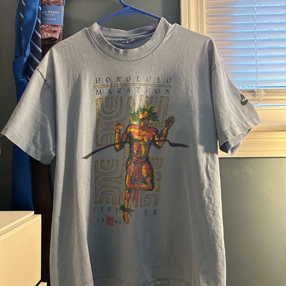 1994 Vintage Nike Honolulu Marathon Finisher T shirt